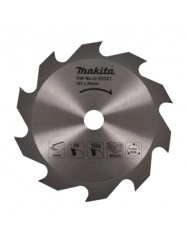 T.C.T. pjūklas 165X2X20mm...