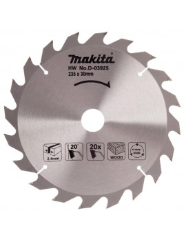 T.C.T. pjūklas 235X2.4X30mm...