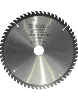 T.C.T. pjūklas 235X2.4X30mm...