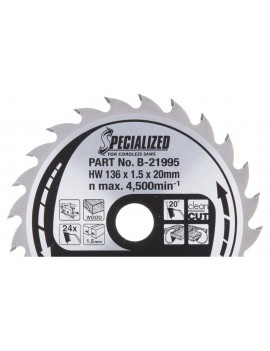 T.C.T. pjūklas SPECIALIZED...